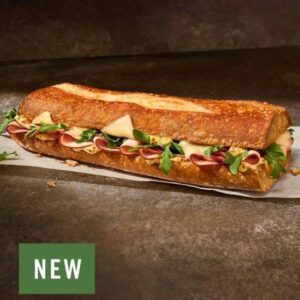 NEW Black Forest Ham & Gouda Melt - Toasted Baguette