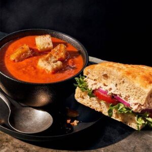 Tuna Salad Sandwich & Creamy Tomato Soup