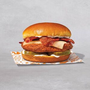 Classic Blackened Bacon & Cheese Chicken Sandwich