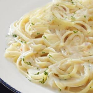 Garlic Linguini Alfredo