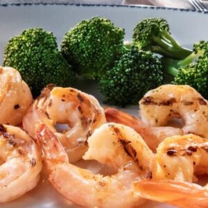 Garlic-Grilled Shrimp